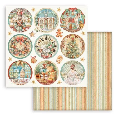 Stamperia - The Nutcracker Collection - 8 x 8 Paper Pad
