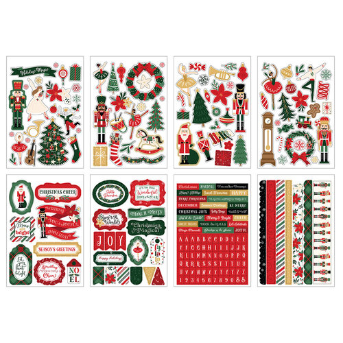 Echo Park - Nutcracker Christmas Collection - Sticker Book