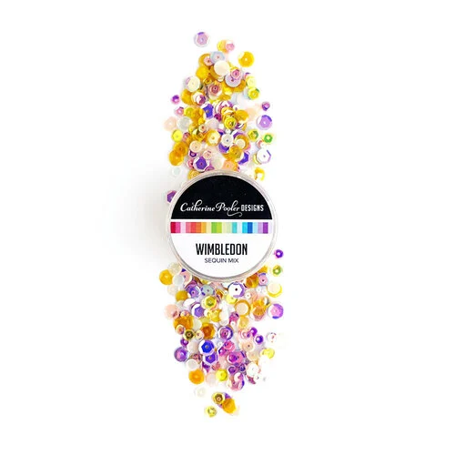 Catherine Pooler Designs - Birthday On The Go Collection - Sequin Mix - Wimbledon