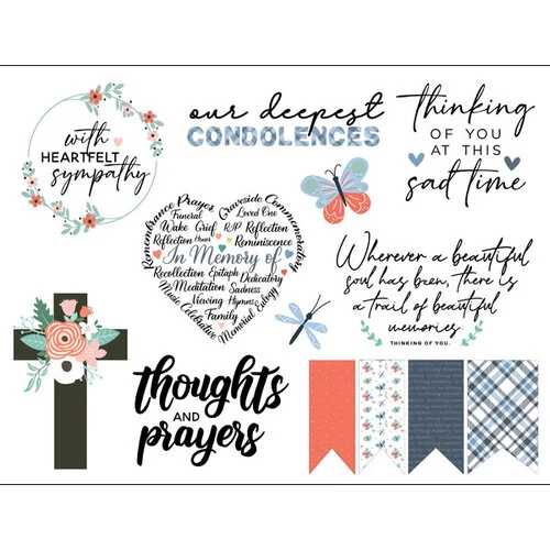 Scrapbook Customs - Laser Cuts - In Memory Of
