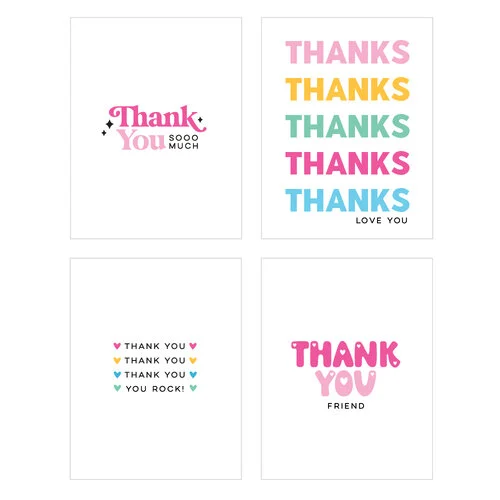 Scrapbook.com - Clear Photopolymer Stamp Set - Thanks Friend 2 Scrapbook.com - Clear Photopolymer Stamp Set - Thanks Friend