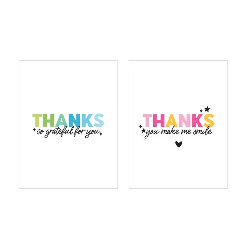Scrapbook.com - Clear Photopolymer Stamp Set - Thanks Friend 3 Scrapbook.com - Clear Photopolymer Stamp Set - Thanks Friend