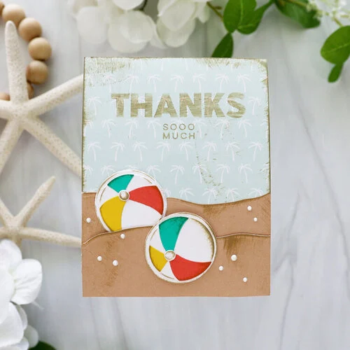Scrapbook.com - Clear Photopolymer Stamp Set - Thanks Friend 7 Scrapbook.com - Clear Photopolymer Stamp Set - Thanks Friend