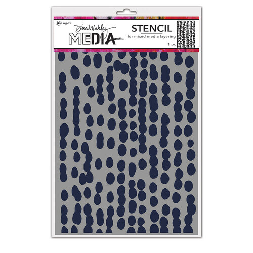 Ranger Ink - Dina Wakley - Stencils - Mushy Dots 1 Ranger Ink - Dina Wakley - Stencils - Mushy Dots
