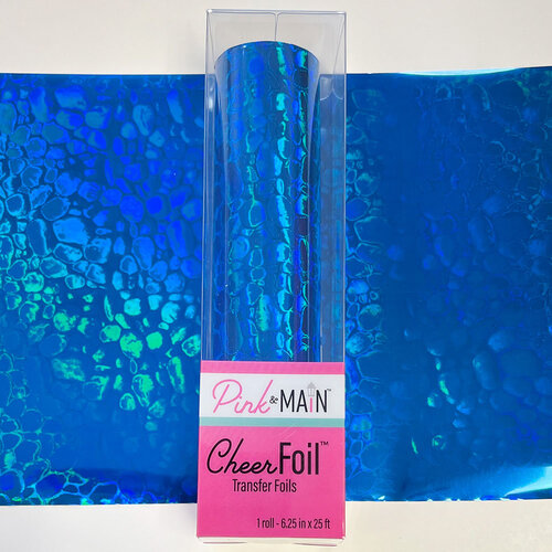 Pink and Main - Cheerfoil Collection - Transfer Foil - Pebbles Blue 1 Pink and Main - Cheerfoil Collection - Transfer Foil - Pebbles Blue