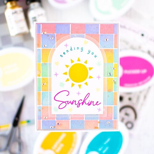 Scrapbook.com - Stencils - Small Checkered - 6x8 3 Scrapbook.com - Stencils - Small Checkered - 6x8