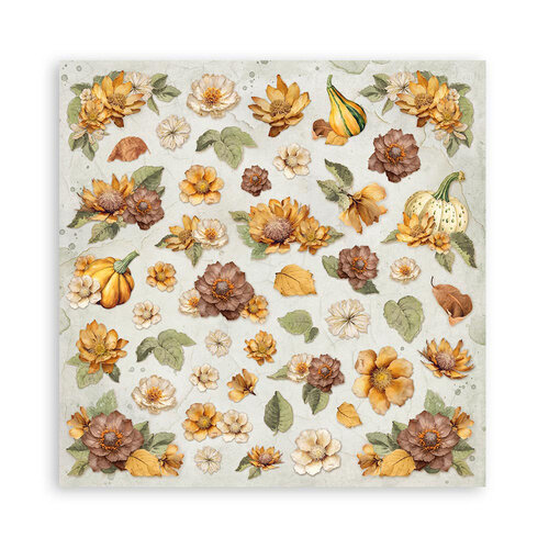 Stamperia - Golden Harmony Collection - 8 x 8 Paper Pad 14 Stamperia - Golden Harmony Collection - 8 x 8 Paper Pad
