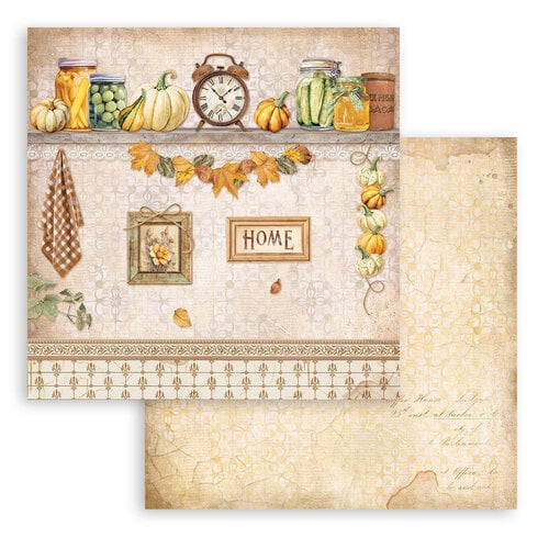 Stamperia - Golden Harmony Collection - 8 x 8 Paper Pad 4 Stamperia - Golden Harmony Collection - 8 x 8 Paper Pad