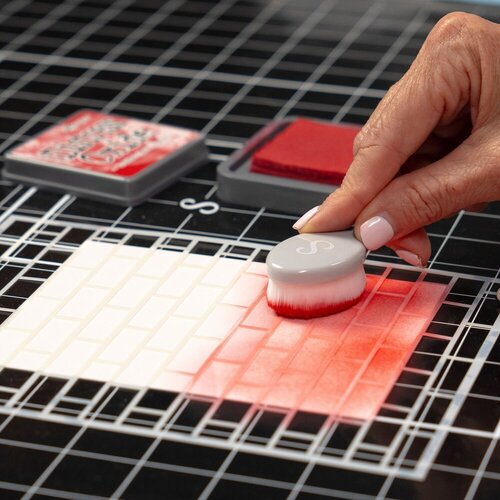 Scrapbook.com - Stencils - Bricks - 6x8 2 Scrapbook.com - Stencils - Bricks - 6x8