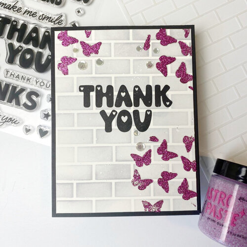 Scrapbook.com - Stencils - Bricks - 6x8 5 Scrapbook.com - Stencils - Bricks - 6x8