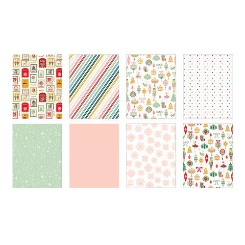 Scrapbook.com - Nutcracker - Patterned Cardstock Paper Pad - Double Sided - A2 - 4.25 x 5.5 - 40 Sheets 2 Scrapbook.com - Nutcracker - Patterned Cardstock Paper Pad - Double Sided - A2 - 4.25 x 5.5 - 40 Sheets