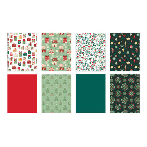 Scrapbook.com - Nutcracker - Patterned Cardstock Paper Pad - Double Sided - A2 - 4.25 x 5.5 - 40 Sheets 3 Scrapbook.com - Nutcracker - Patterned Cardstock Paper Pad - Double Sided - A2 - 4.25 x 5.5 - 40 Sheets