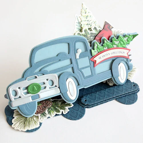 Anna Griffin - Dies - Christmas Truck Easel
