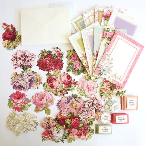 Anna Griffin - Card Making Kit - Folded Flower