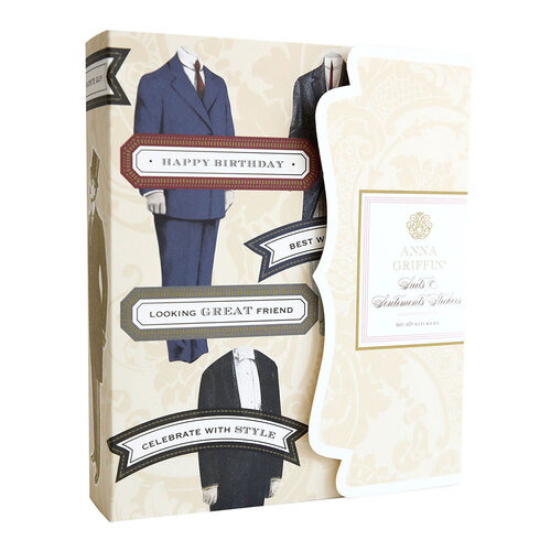 Anna Griffin - Embellishments - Suits and Sentiments