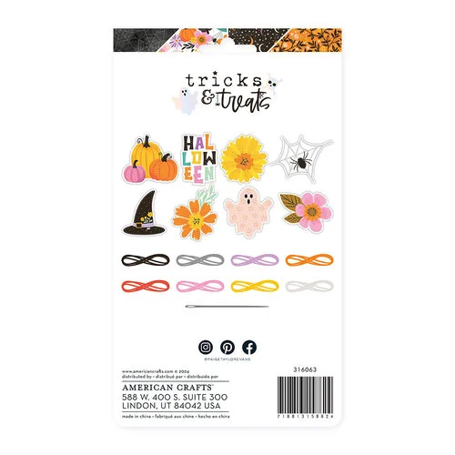 Paige Evans - Tricks And Treats Collection - Embroidery Kit