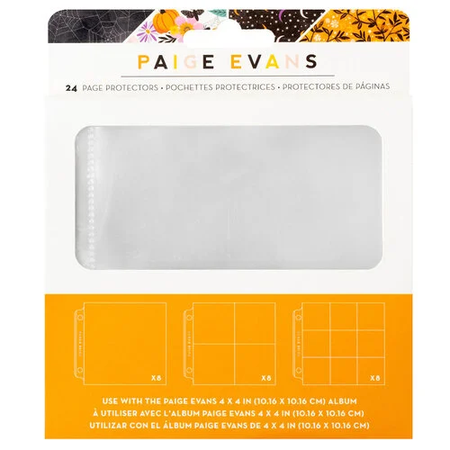 Paige Evans - Tricks And Treats Collection - 4 x 4 Page Refills