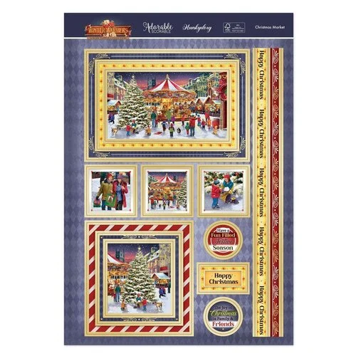 Hunkydory - Luxury Topper Set - Christmas Market 2 Hunkydory - Luxury Topper Set - Christmas Market