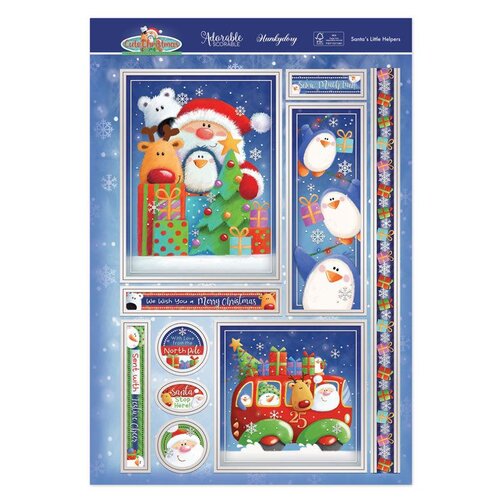 Hunkydory - Luxury Topper Set - Santa's Little Helpers