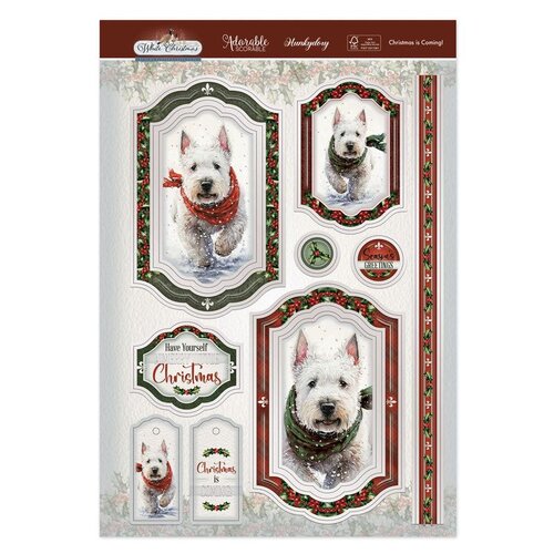 Hunkydory - Luxury Topper Set - Christmas Is Coming! 2 Hunkydory - Luxury Topper Set - Christmas Is Coming!