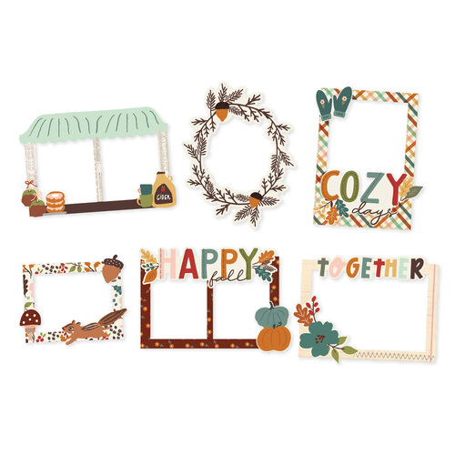 Simple Stories - Cider & Donuts Collection - Chipboard Frames