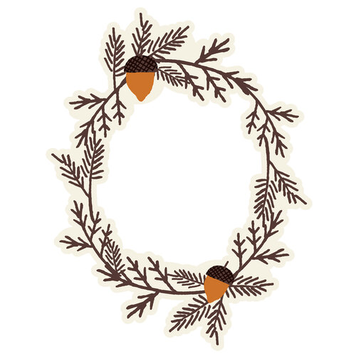 Simple Stories - Cider & Donuts Collection - Chipboard Frames