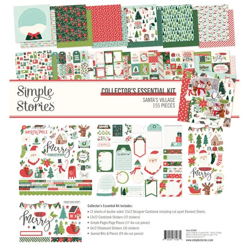 Simple Stories - Santas Village Collection - Collector's Essential Kit