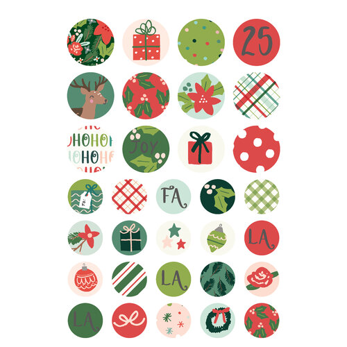 Simple Stories - Santas Village Collection - Sticker Book
