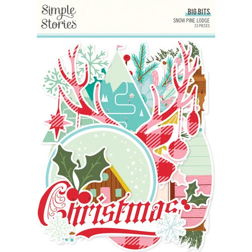 Simple Stories - Snow Pine Lodge Collection - Ephemera - Big Bits