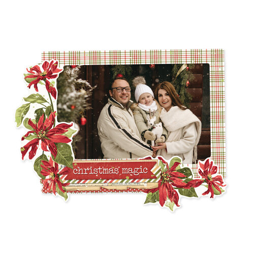 Simple Stories - Simple Vintage Yuletide Collection - Chipboard Frames 3 Simple Stories - Simple Vintage Yuletide Collection - Chipboard Frames