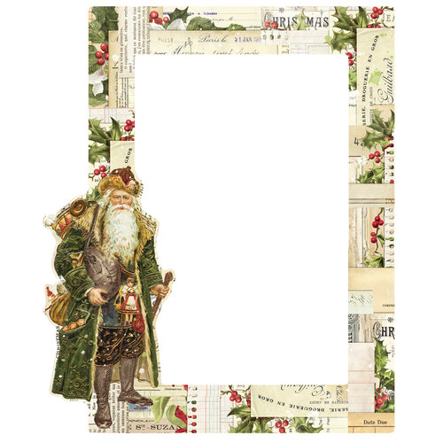 Simple Stories - Simple Vintage Yuletide Collection - Chipboard Frames 5 Simple Stories - Simple Vintage Yuletide Collection - Chipboard Frames