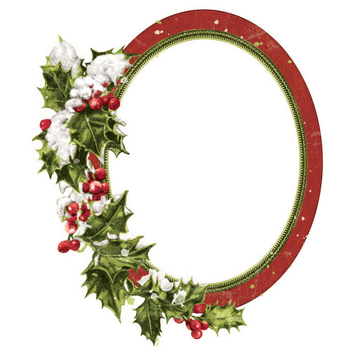 Simple Stories - Simple Vintage Yuletide Collection - Chipboard Frames 8 Simple Stories - Simple Vintage Yuletide Collection - Chipboard Frames
