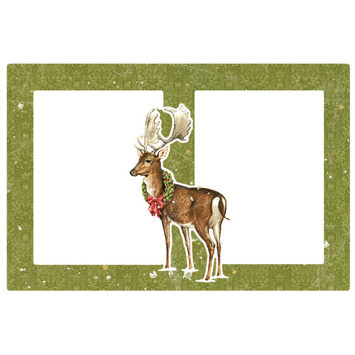 Simple Stories - Simple Vintage Yuletide Collection - Chipboard Frames 9 Simple Stories - Simple Vintage Yuletide Collection - Chipboard Frames