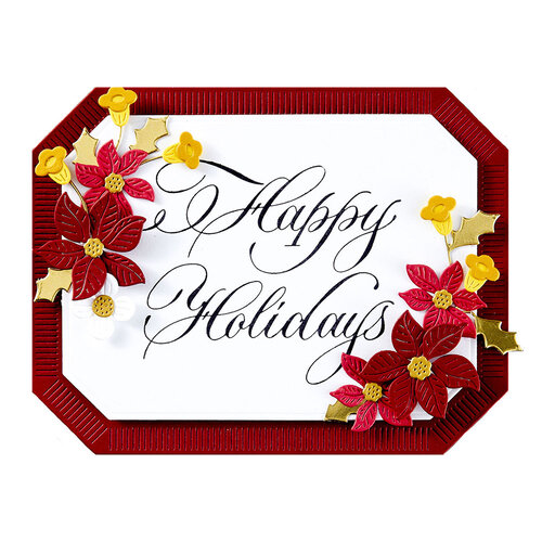Spellbinders - BetterPress Collection - Press Plates - Copperplate - Happy Holidays
