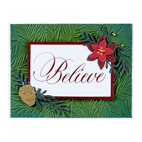 Spellbinders - BetterPress Collection - Press Plates - Copperplate - Believe
