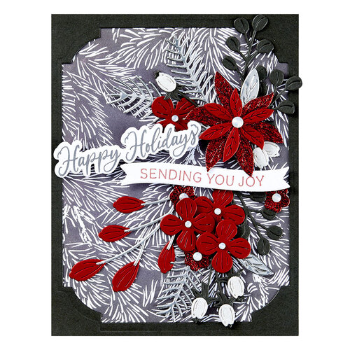 Spellbinders - BetterPress Collection - Press Plates and Dies - Sending Joy Sentiments 4 Spellbinders - BetterPress Collection - Press Plates and Dies - Sending Joy Sentiments