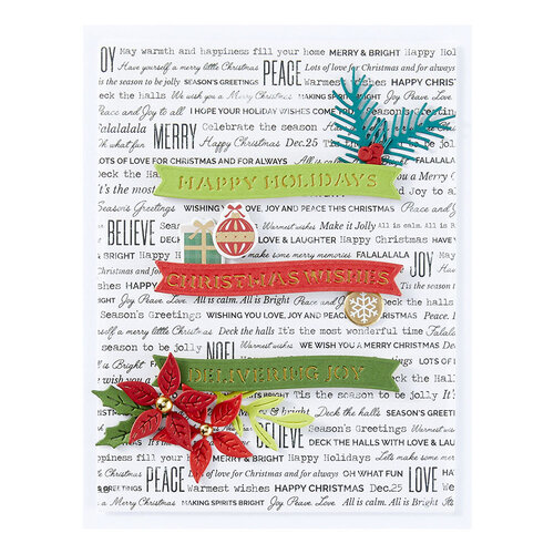 Spellbinders - Etched Dies - Handmade Sentiments 4 Spellbinders - Etched Dies - Handmade Sentiments