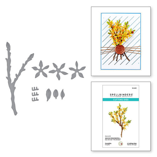 Spellbinders - Etched Dies - Forsythia 1 Spellbinders - Etched Dies - Forsythia