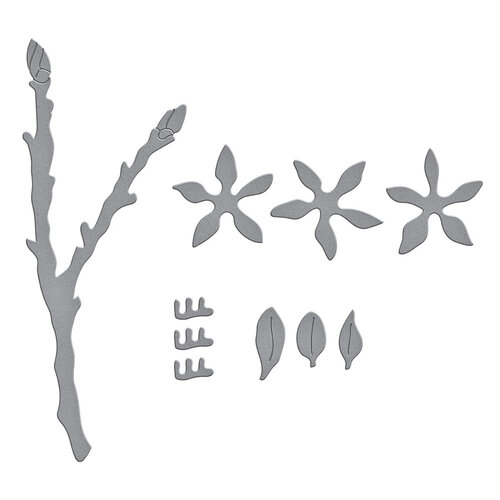 Spellbinders - Etched Dies - Forsythia 2 Spellbinders - Etched Dies - Forsythia