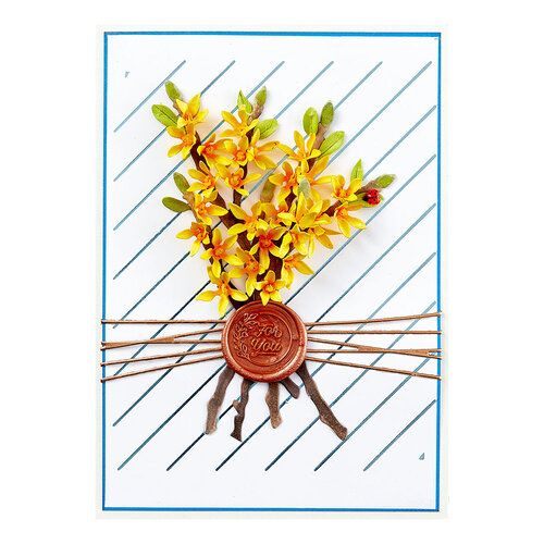 Spellbinders - Etched Dies - Forsythia 4 Spellbinders - Etched Dies - Forsythia