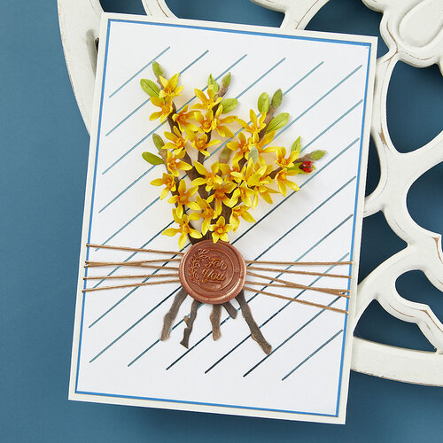 Spellbinders - Etched Dies - Forsythia 5 Spellbinders - Etched Dies - Forsythia