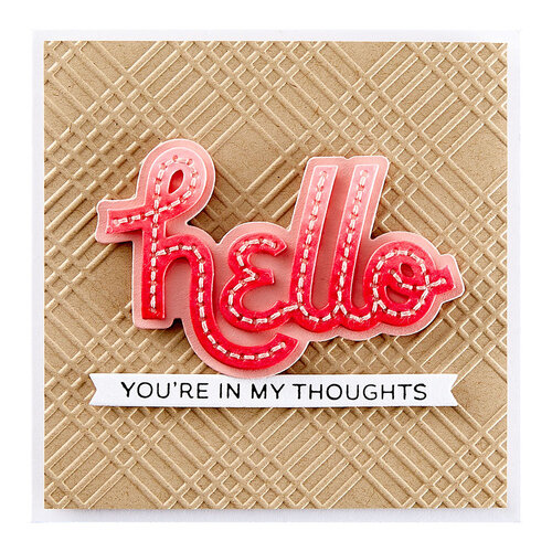 Spellbinders - Out and About Collection - Etched Dies - Stitched Hello 4 Spellbinders - Out and About Collection - Etched Dies - Stitched Hello