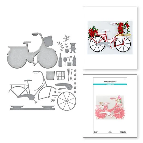 Spellbinders - Etched Dies - Big Bicycle 1 Spellbinders - Etched Dies - Big Bicycle
