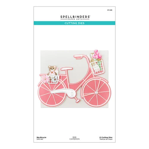 Spellbinders - Etched Dies - Big Bicycle 3 Spellbinders - Etched Dies - Big Bicycle