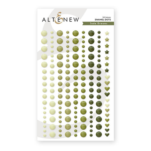 Altenew - Sarah Simon Collection - Enamel Dots - Jade Dreams