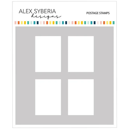 Alex Syberia Designs - Stencils - Postage Stamps