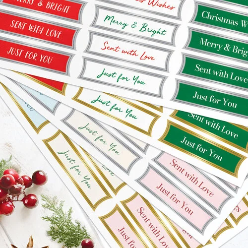 Katy Sue Designs - Die Cuts - Foiled Banners - Christmas