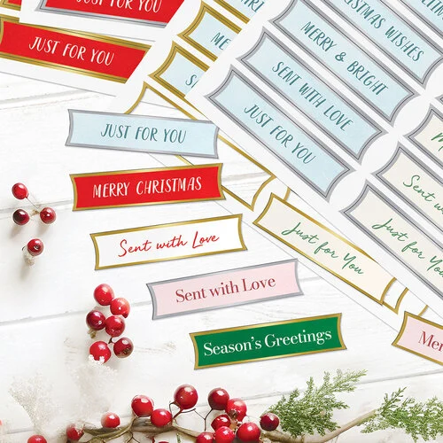 Katy Sue Designs - Die Cuts - Foiled Banners - Christmas