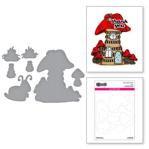 Spellbinders - Dylusions - Etched Dies - Toadstool Tales
