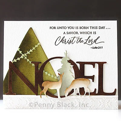 Penny Black - Clear Photopolymer Stamps - Miracles Builder 2 Penny Black - Clear Photopolymer Stamps - Miracles Builder